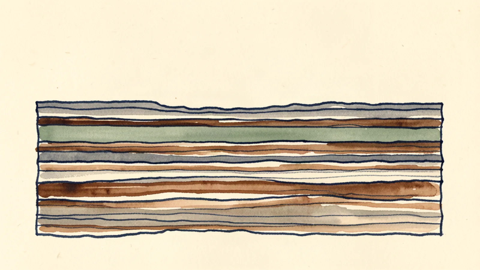 A direction running through every layer.
